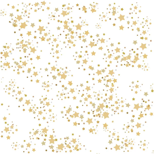 Több Arany Ezüst Csillagok Rendezett Fehér Háttér Szín Forma Koncepció — Stock Fotó