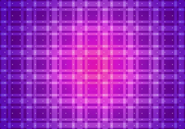 紫色背景下无缝图案中的正方形和点行的抽象图解 具有无缝图案背景的插图 — 图库照片