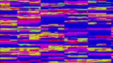 Hipnotik hareketlerle kusursuz döngü içinde hareket eden parlak çizgilerin animasyonu. Tekrarlama soyut ve renk kavramı dijital olarak oluşturuldu.