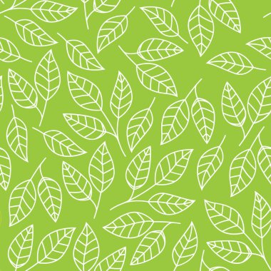 Yeşil arka planda düzenlenmiş birden fazla beyaz yaprak. renk ve şekil kavramı dijital olarak oluşturulmuş görüntü.