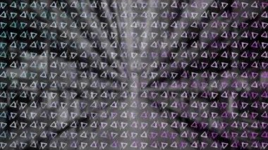 Depodaki finansal veri işleme animasyonu. Küresel iş ve veri işleme kavramı dijital video oluşturuldu.