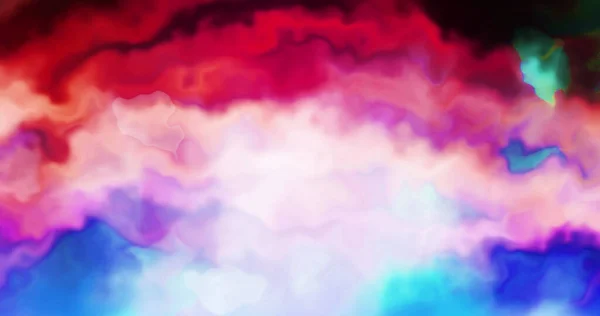 Imagen Nubes Líquidas Abstractas Rojos Fuertes Rosas Azules Arte Fondo — Foto de Stock