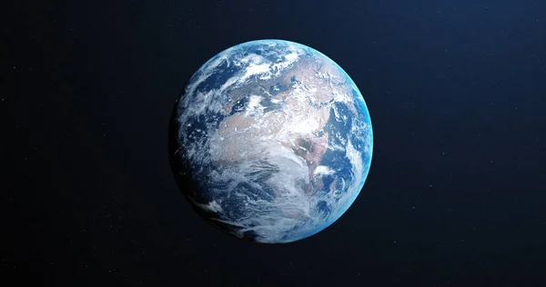 Imagen Satélite Foto Tierra Visible Desde Espacio Cosmos Universo Espacio — Foto de Stock