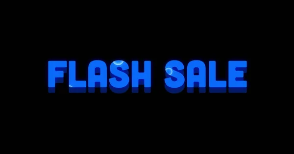 Afbeelding Van Flash Sale Advertentie Met Wervelende Verf Ontwerp Tegen — Stockfoto