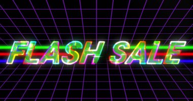 Dijital ortamda oyun tarzında, perspektifli bir görüntü. Ticaret, çevrimiçi alışveriş, iletişim, satış ve tanıtım kavramı.