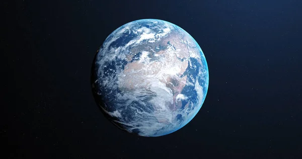 宇宙から見える地球の衛星写真の画像 天文学 地球の概念 — ストック写真