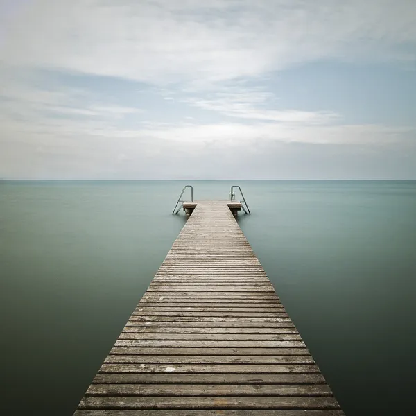 Cold pier — Stock Photo, Image