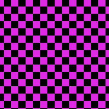 Soyut Koyu Mor ve Siyah Satranç Tahtası Geçmişi. Damalı tahta deseninde Renk Kareleri. Çok boyutlu satranç tahtası çizimi.