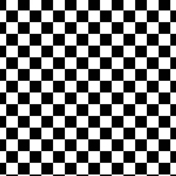 Abstraktes Weißes Und Schwarzes Schachbretthintergrund Farbige Quadrate Einem Schachbrettmuster Mehrdimensionale — Stockfoto
