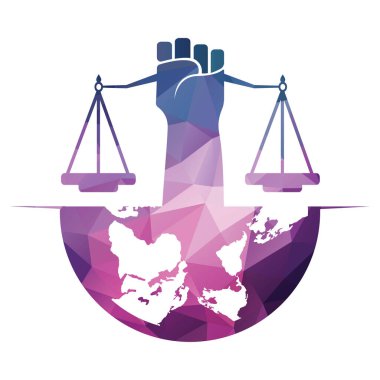 Hukuk Dengesi ve Avukat Logosu Tasarımı. Avukat, hukuk firması veya avukatlarla ilgili denge logosu tasarımı.