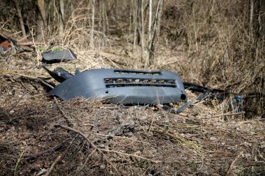 çevre kirliliği - çöplüğü orman