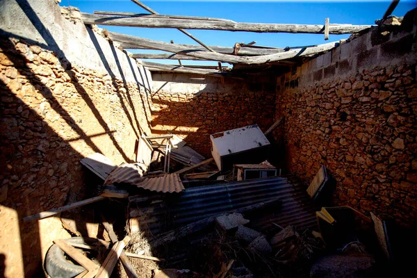 Abandoned House Canary Island Fuerteventura Spain — Stock Photo, Image