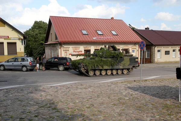 Military Training Maneuvers Lithuania 2016 — Stock Photo, Image