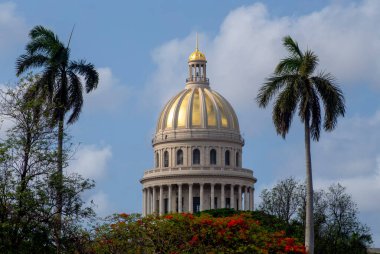 Havana 'daki Meclis Binası ve bitişik sokakları 10 05 2022