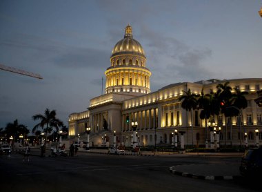 Havana 'daki Meclis Binası ve bitişik sokakları 10 05 2022