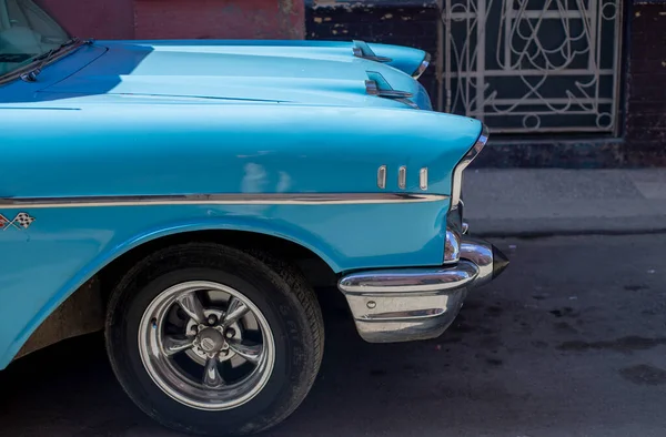 Retro Szczegóły Samochodu Ulicy Miasta Amerykańskie Samochody Cub — Zdjęcie stockowe
