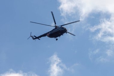 Litvanya Hava Kuvvetleri arama kurtarma helikopteri Mi-8. 9 8 2022