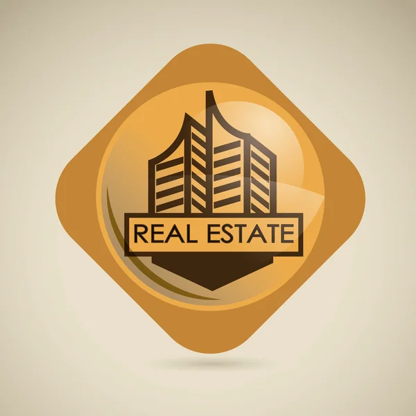 Real estate design — Stock Vector