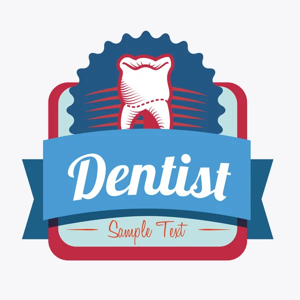 Diseño dental — Vector de stock