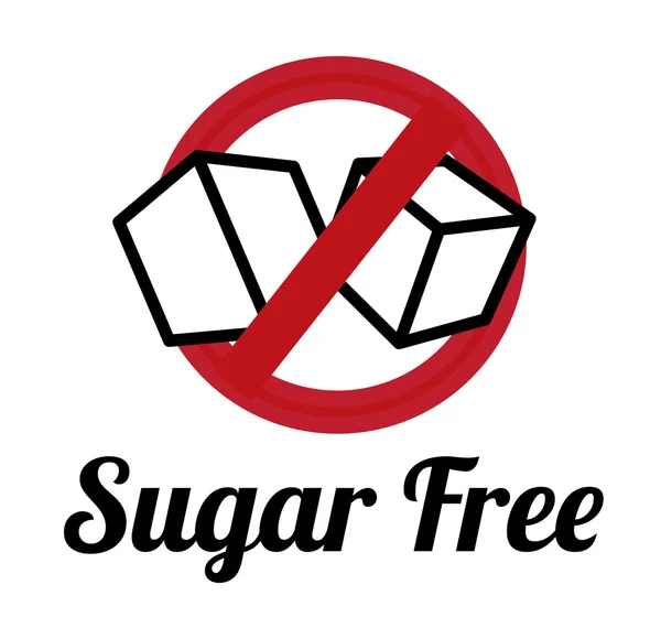 Socker gratis design — Stock vektor
