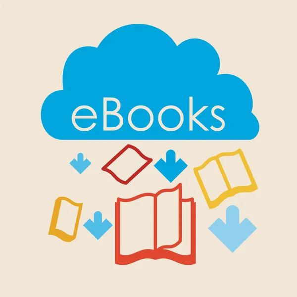 Design de ebook — Vetor de Stock