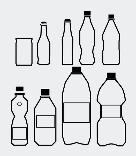 Diseño de bebidas — Vector de stock