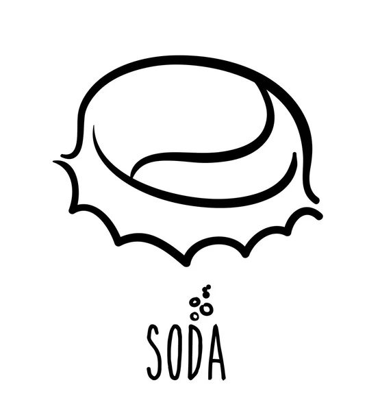 Diseño de bebidas — Vector de stock