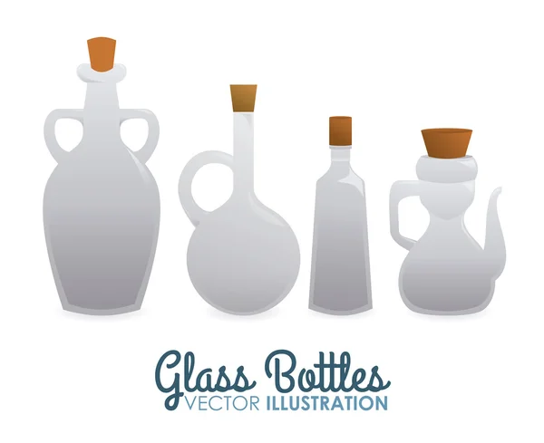 Diseño de botella — Archivo Imágenes Vectoriales