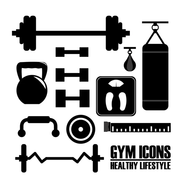 Diseño de fitness — Archivo Imágenes Vectoriales