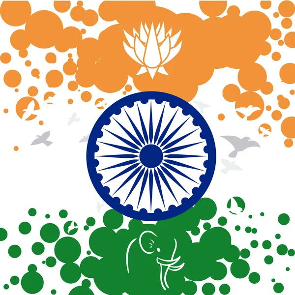 India ontwerp — Stockvector