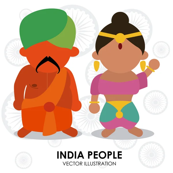 India diseño — Archivo Imágenes Vectoriales