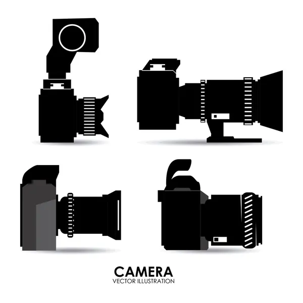 Design fotoaparátu — Stockový vektor