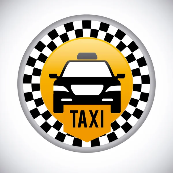 Taksi tasarım — Stok Vektör