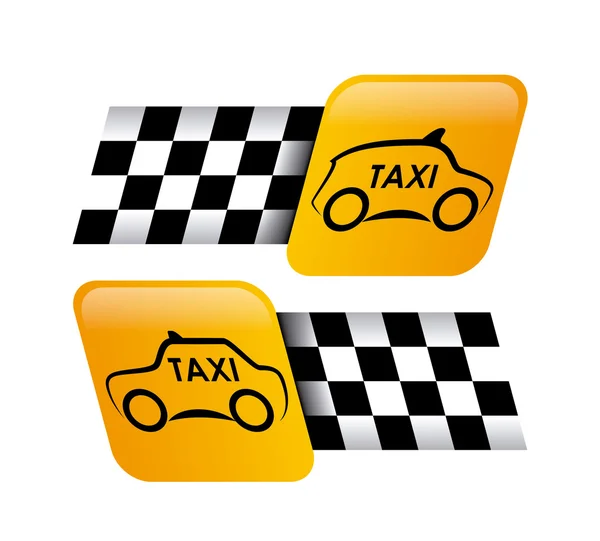 Taxi design — Stock Vector