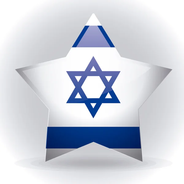 Israel diseño — Vector de stock