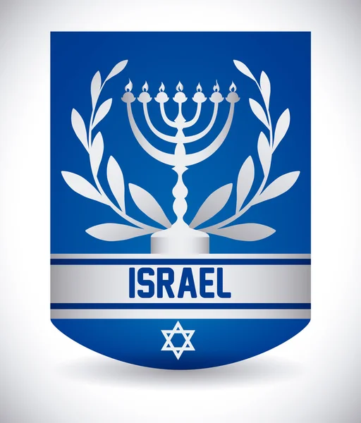Israël ontwerp — Stockvector