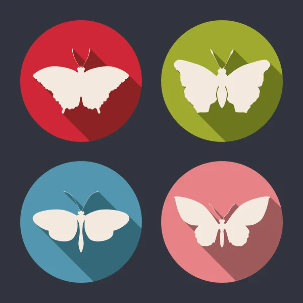 Diseño de mariposa — Vector de stock