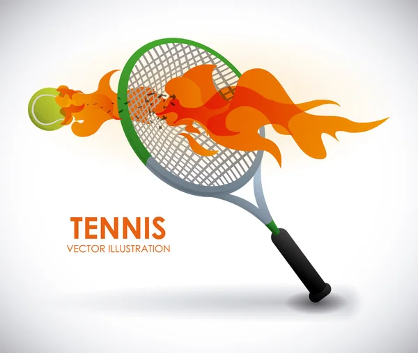 Tennis design — Stok Vektör