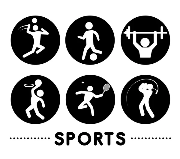 Design sportif — Image vectorielle