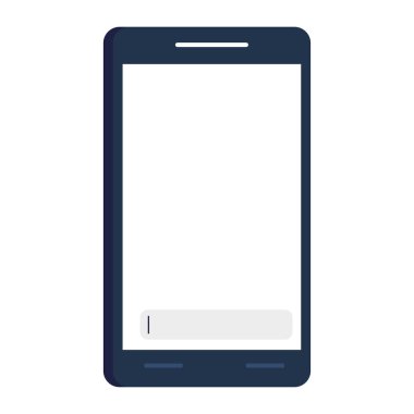 akıllı telefon ekranı dijital