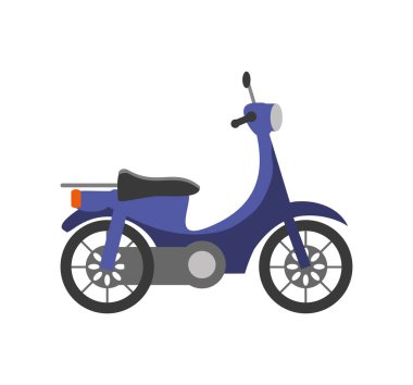 mor motosiklet simgesi