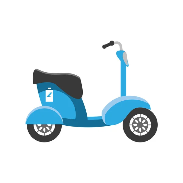 Elektro hareketlilik motosikleti — Stok Vektör