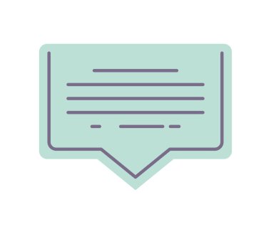 Mesaj konuşma balonu