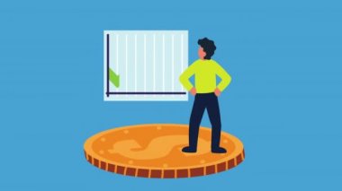 insan ve ok istatistikleri bilgi canlandırması