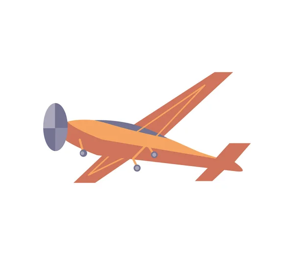 Gamla flygplan propeller — Stock vektor