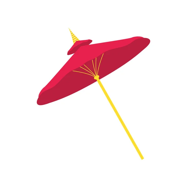 Şemsiye aksesuar koruması — Stok Vektör