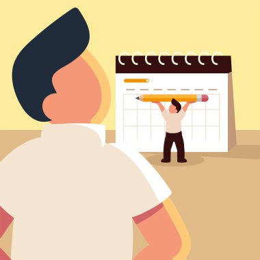 plan çizelgesi ve takvim