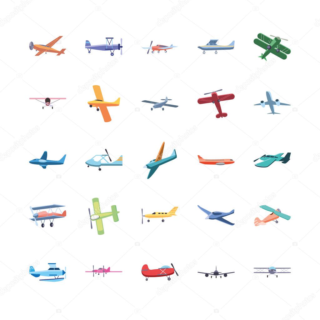 set of planes