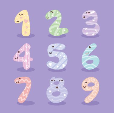 bebek numaraları koleksiyonu