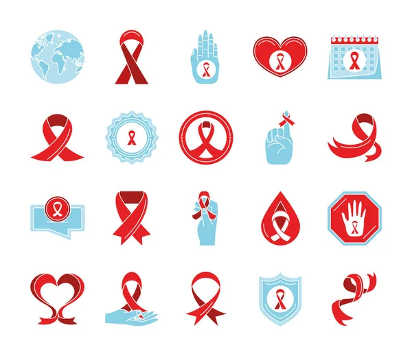 Día mundial del SIDA — Vector de stock